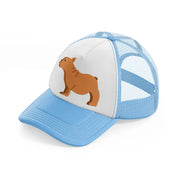 016-french bulldog-sky-blue-trucker-hat