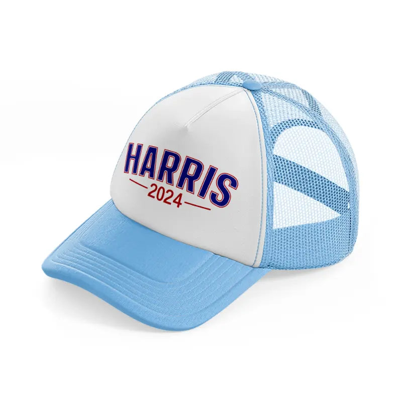 Harris 2024 sky-blue Trucker Hat