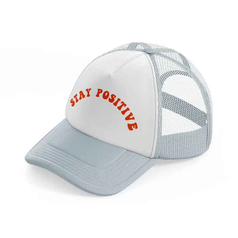 retro elements 109 grey trucker hat