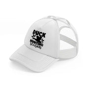 duck-hunting season-white-trucker-hat