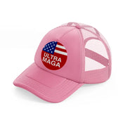 Ultra Maga pink Trucker Hat