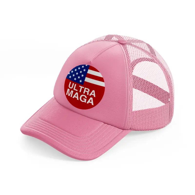 Ultra Maga pink Trucker Hat