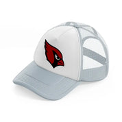 arizona cardinals emblem-grey-trucker-hat