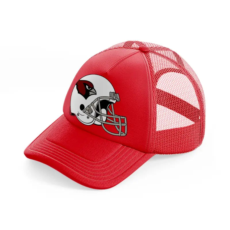 arizona cardinals helmet-red-trucker-hat