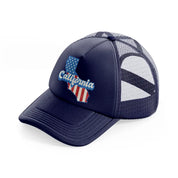 california flag-navy-blue-trucker-hat