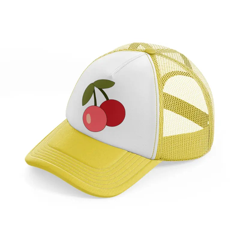 groovy elements-54-yellow-trucker-hat