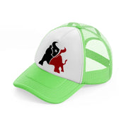 houston texans fan-lime-green-trucker-hat