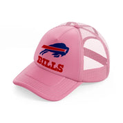 buffalo bills-pink-trucker-hat