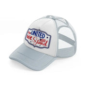 united we stand-01-grey-trucker-hat