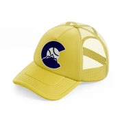 colorado rockies badge-gold-trucker-hat