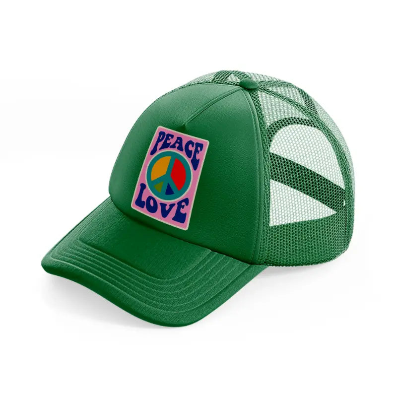 groovy-love-sentiments-gs-02-green-trucker-hat