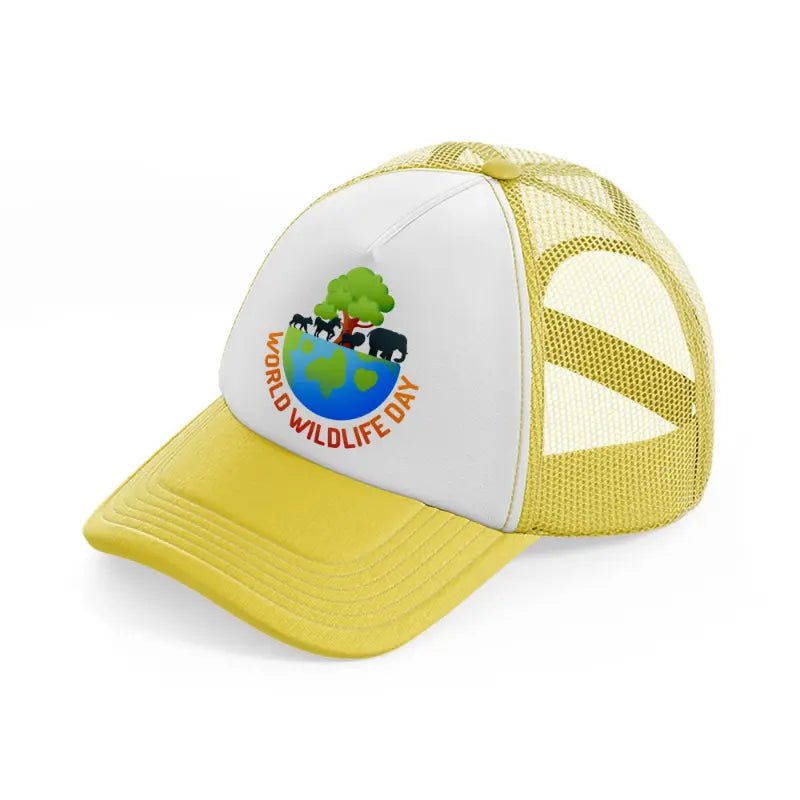 world-wildlife-day (4)-yellow-trucker-hat