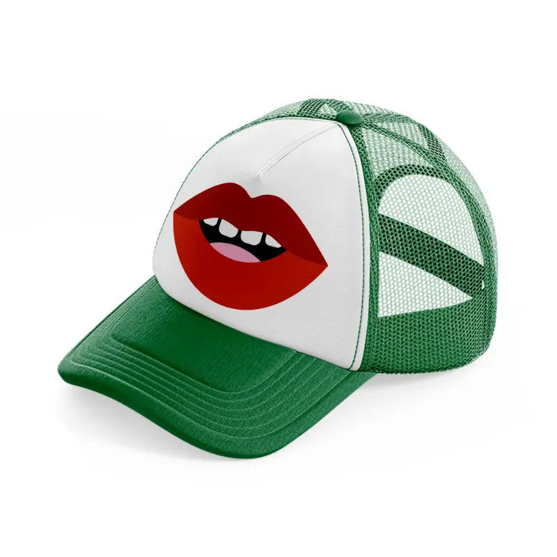 groovy-60s-retro-clipart-transparent-26-green-and-white-trucker-hat