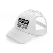 here comes the bride squad-white-trucker-hat