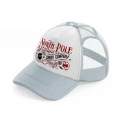 north pole candy company-grey-trucker-hat