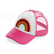 groovy shapes-04-neon-pink-trucker-hat