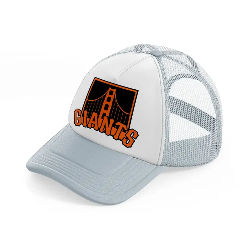 sf giants grey trucker hat