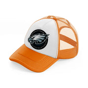 philadelphia eagles cheerleaders-orange-trucker-hat