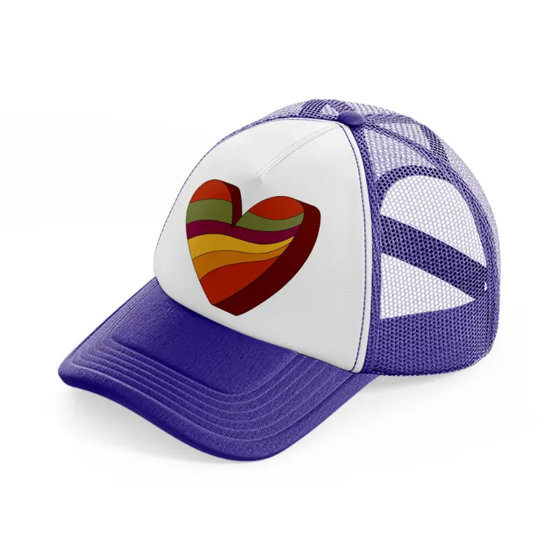 groovy elements-22-purple-trucker-hat