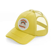 love quotes 04 gold trucker hat