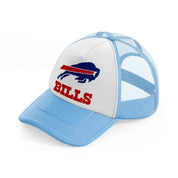 buffalo bills-sky-blue-trucker-hat
