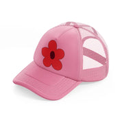 floral elements-41-pink-trucker-hat