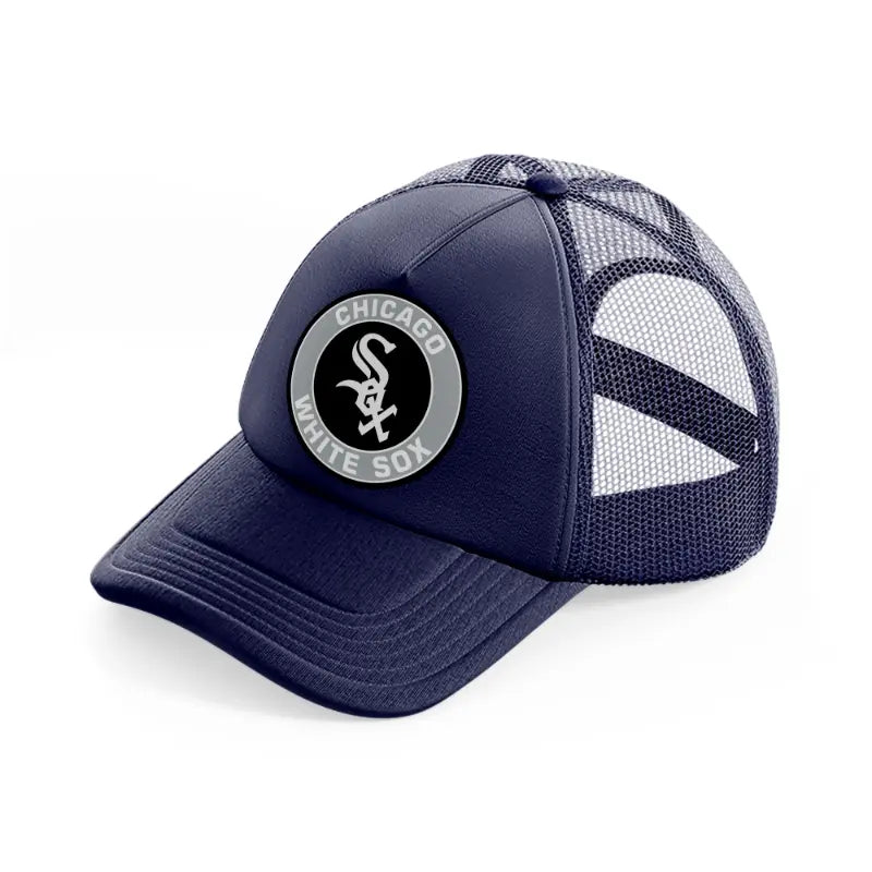 chicago white sox-navy-blue-trucker-hat