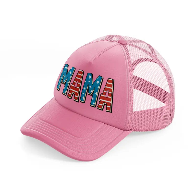 mama-pink-trucker-hat