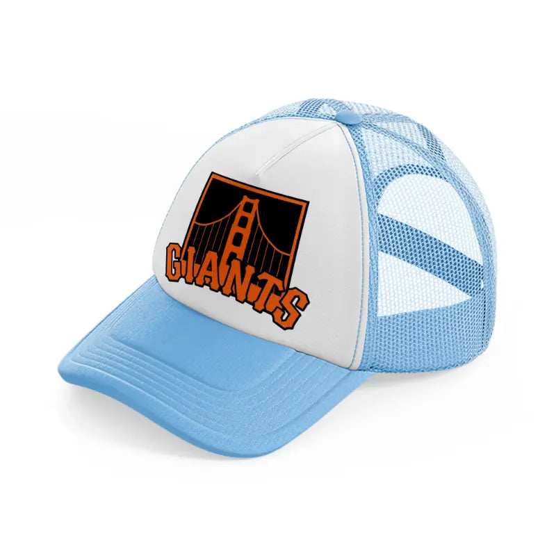 sf giants-sky-blue-trucker-hat