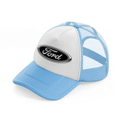 ford black-sky-blue-trucker-hat