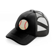 white baseball-black-trucker-hat