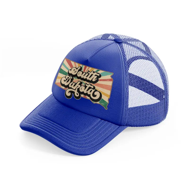 south dakota-blue-trucker-hat