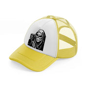 grim reaper-yellow-trucker-hat