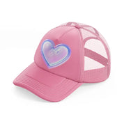 heart purple-pink-trucker-hat