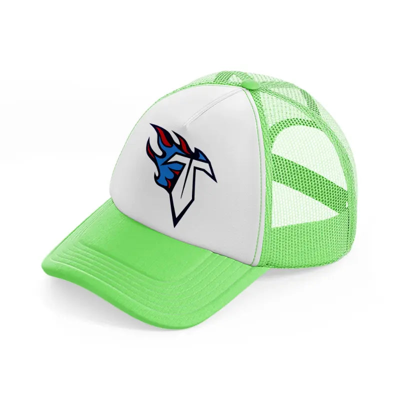 tennessee titans emblem-lime-green-trucker-hat
