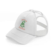 take me to the rodeo-white-trucker-hat