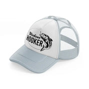 weekend hooker-grey-trucker-hat