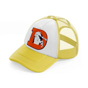 d from denver-yellow-trucker-hat