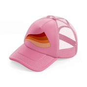 groovy shapes-15-pink-trucker-hat