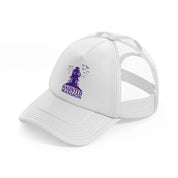 haunted mansion-white-trucker-hat