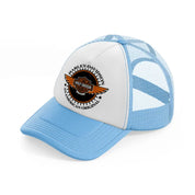 harley-davidson an american original-sky-blue-trucker-hat