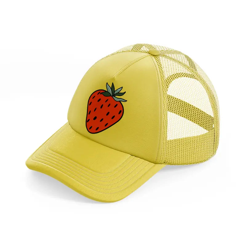 retro elements-46-gold-trucker-hat