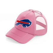 buffalo bills white-pink-trucker-hat