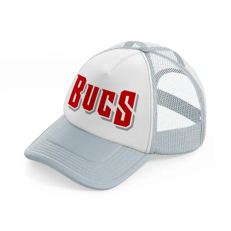 bucs bold-grey-trucker-hat
