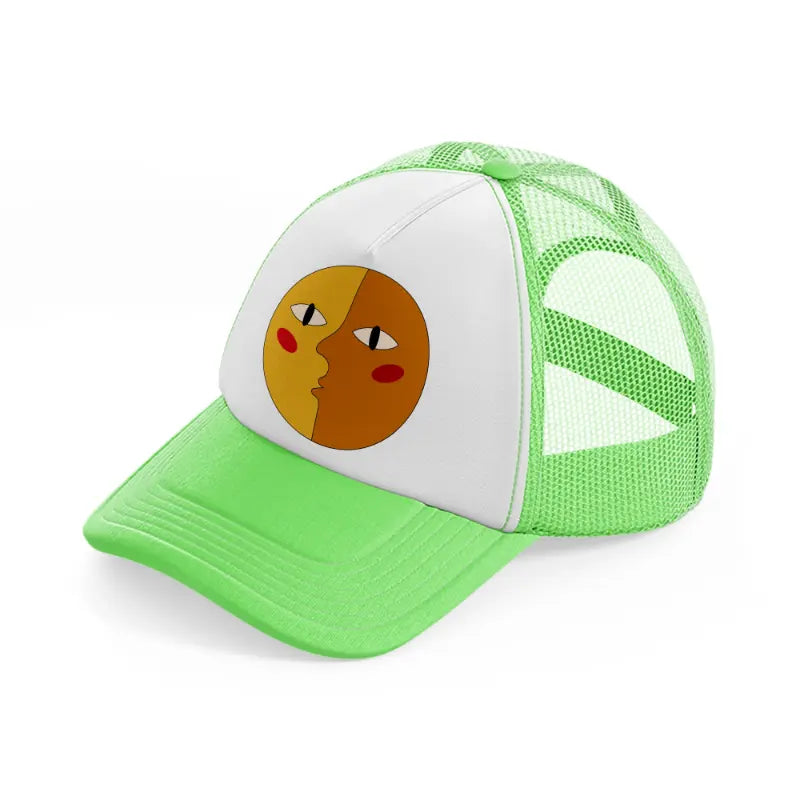 groovy elements-41-lime-green-trucker-hat