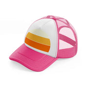 sun retro-neon-pink-trucker-hat