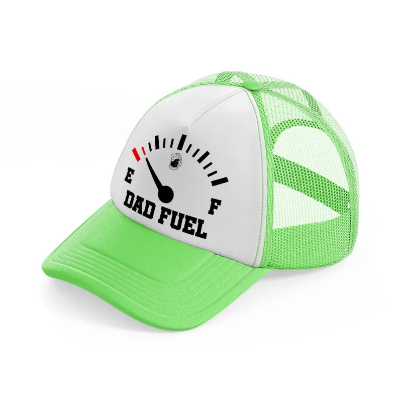 dad fuel-lime-green-trucker-hat