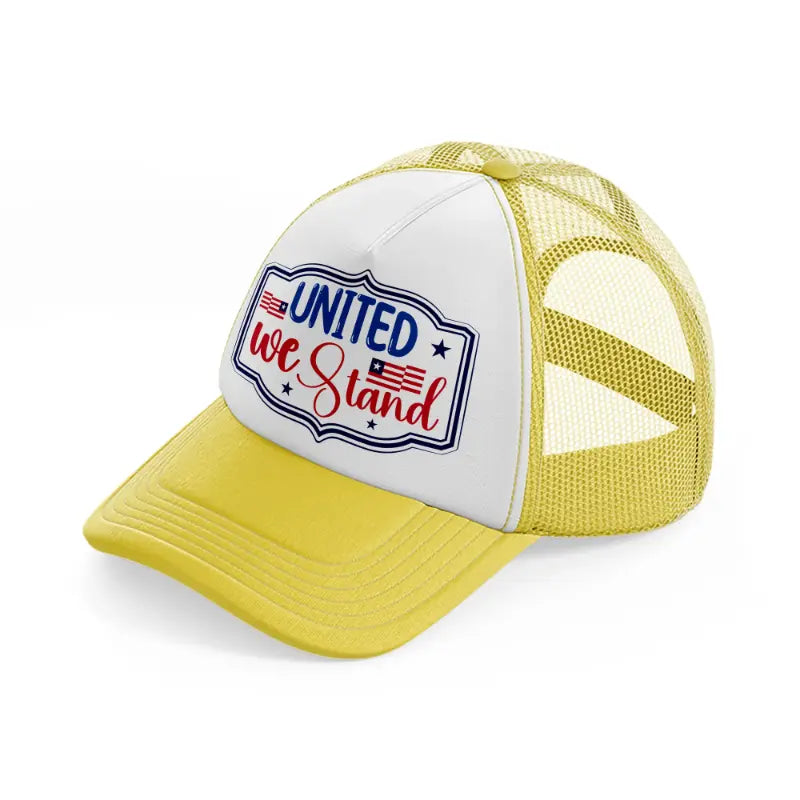united we stand-01-yellow-trucker-hat