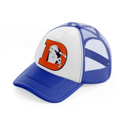 d from denver-blue-and-white-trucker-hat