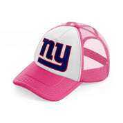 new york giants-neon-pink-trucker-hat